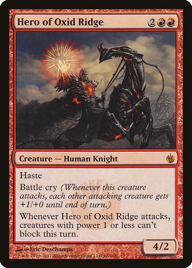 Hero of Oxid Ridge [Mirrodin Besieged] | Webway Games