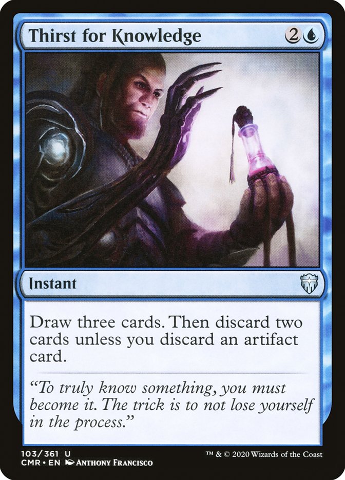 Thirst for Knowledge [Commander Legends] | Webway Games