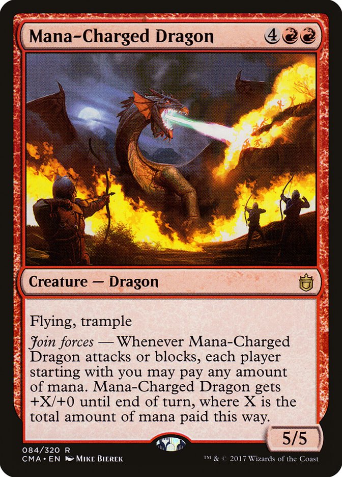 Mana-Charged Dragon [Commander Anthology] | Webway Games