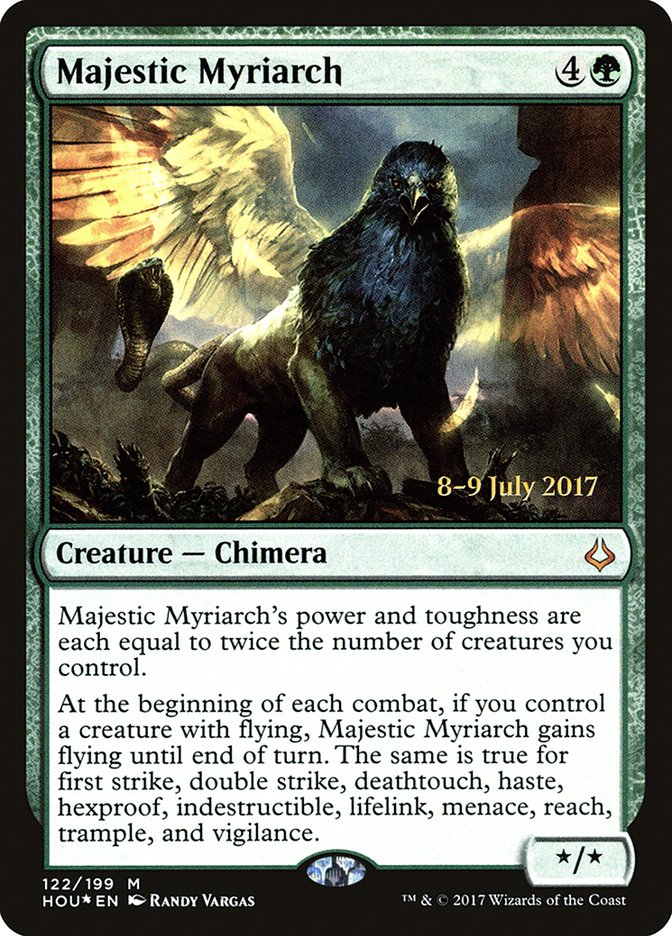 Majestic Myriarch  (Prerelease) [Hour of Devastation Prerelease Promos] | Webway Games