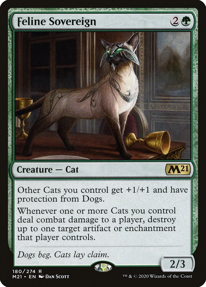 Feline Sovereign [Core Set 2021] | Webway Games