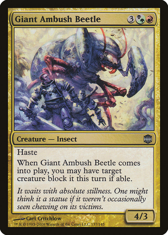 Giant Ambush Beetle [Alara Reborn] | Webway Games