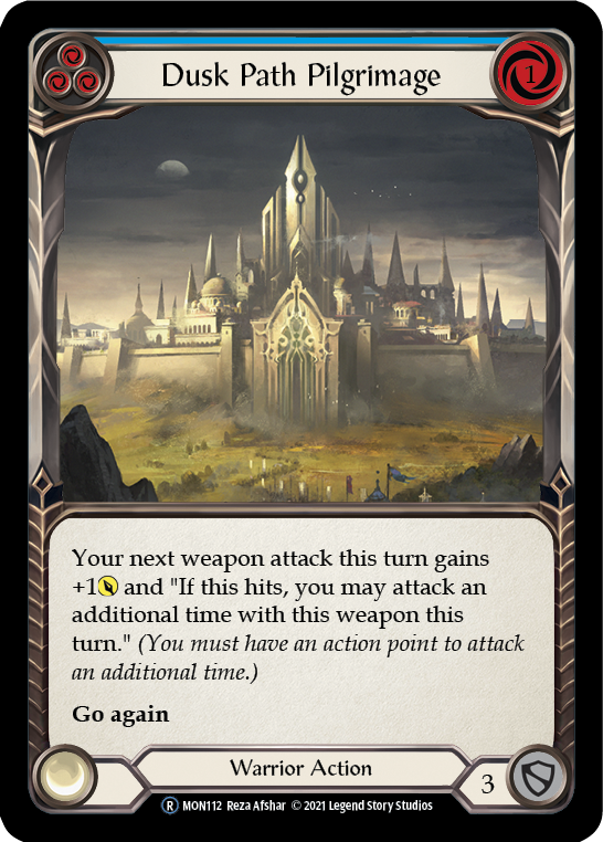 Dusk Path Pilgrimage (Blue) [U-MON112] Unlimited Normal | Webway Games