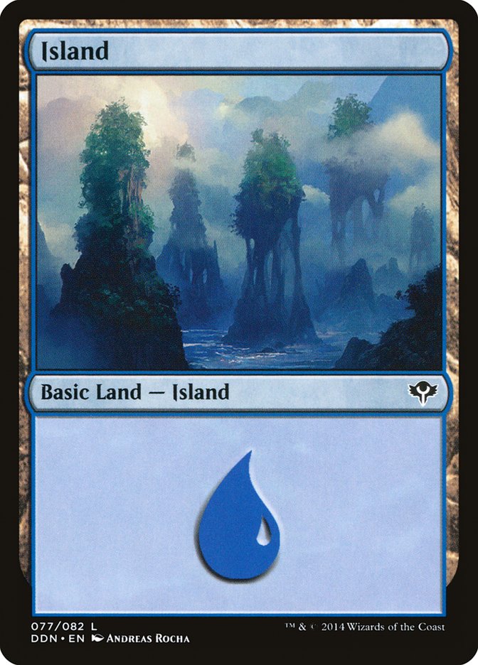 Island (#77) [Duel Decks: Speed vs. Cunning] | Webway Games