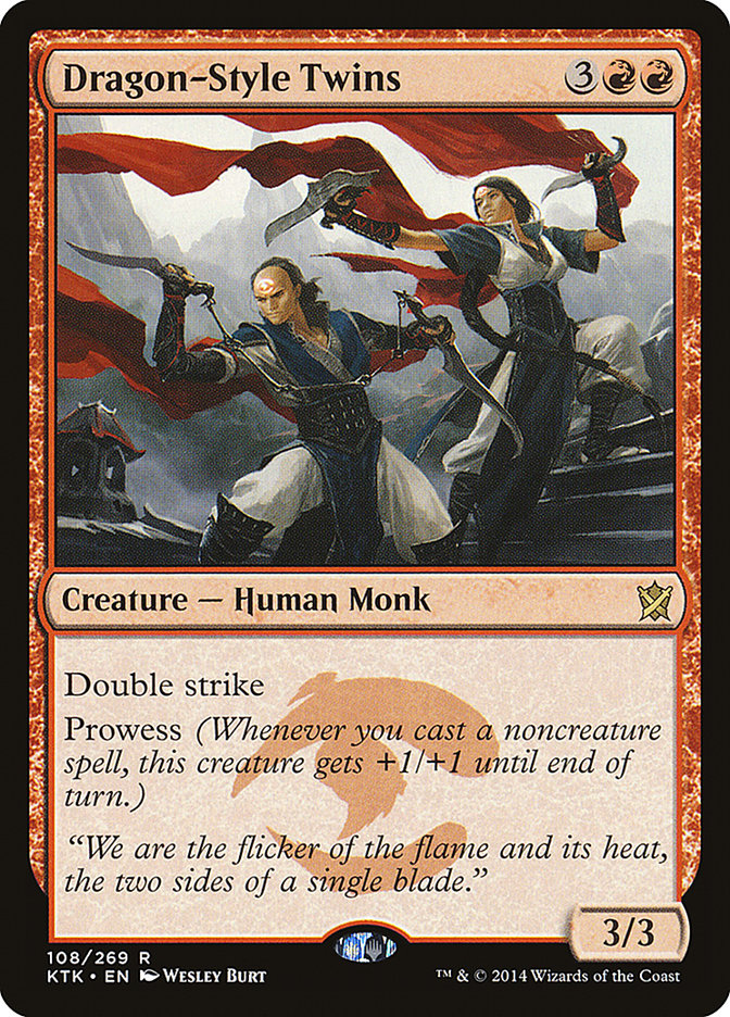 Dragon-Style Twins [Khans of Tarkir] | Webway Games