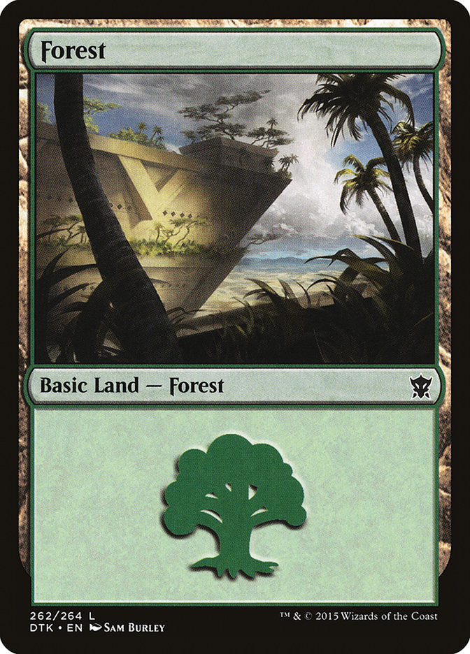 Forest (262) [Dragons of Tarkir] | Webway Games