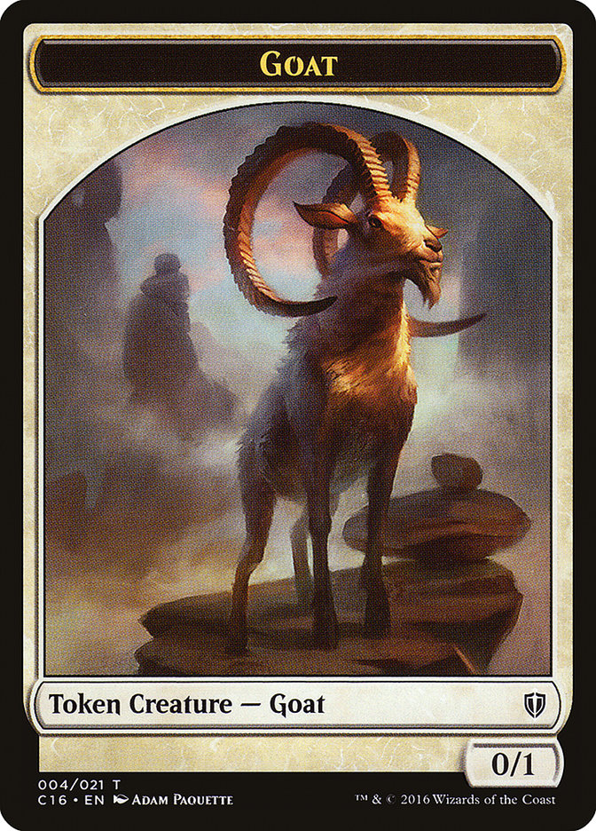 Goat [Commander 2016 Tokens] | Webway Games