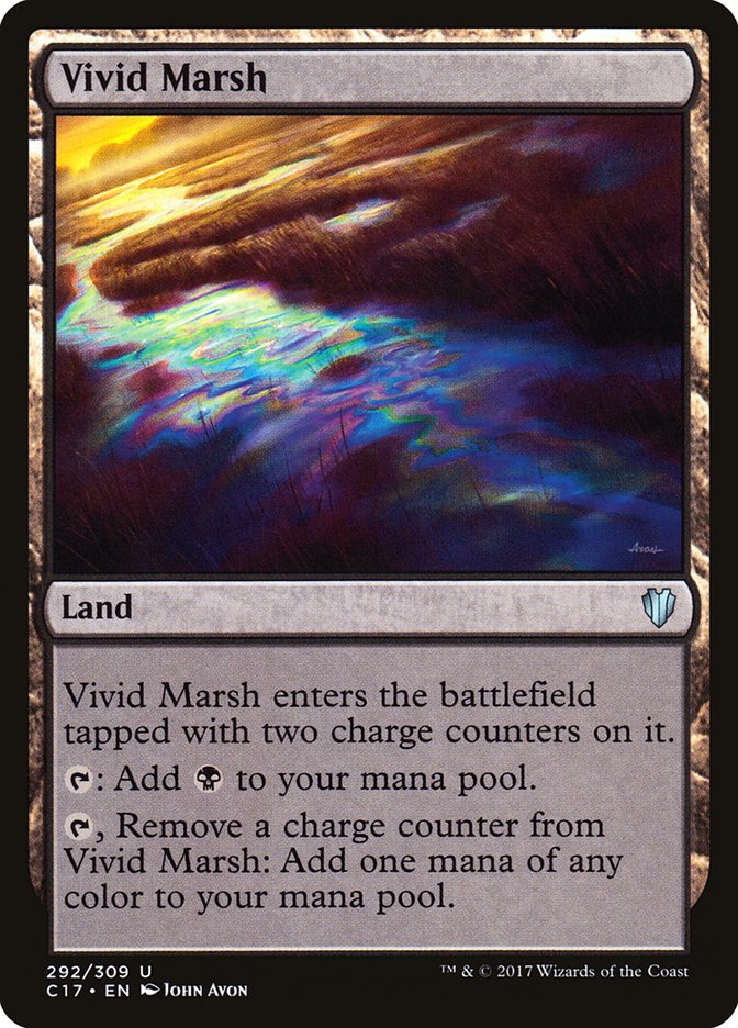Vivid Marsh [Commander 2017] | Webway Games
