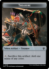Thopter // Treasure Double-Sided Token [Murders at Karlov Manor Commander Tokens] | Webway Games