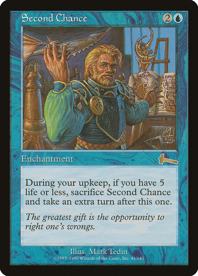 Second Chance [Urza's Legacy] | Webway Games