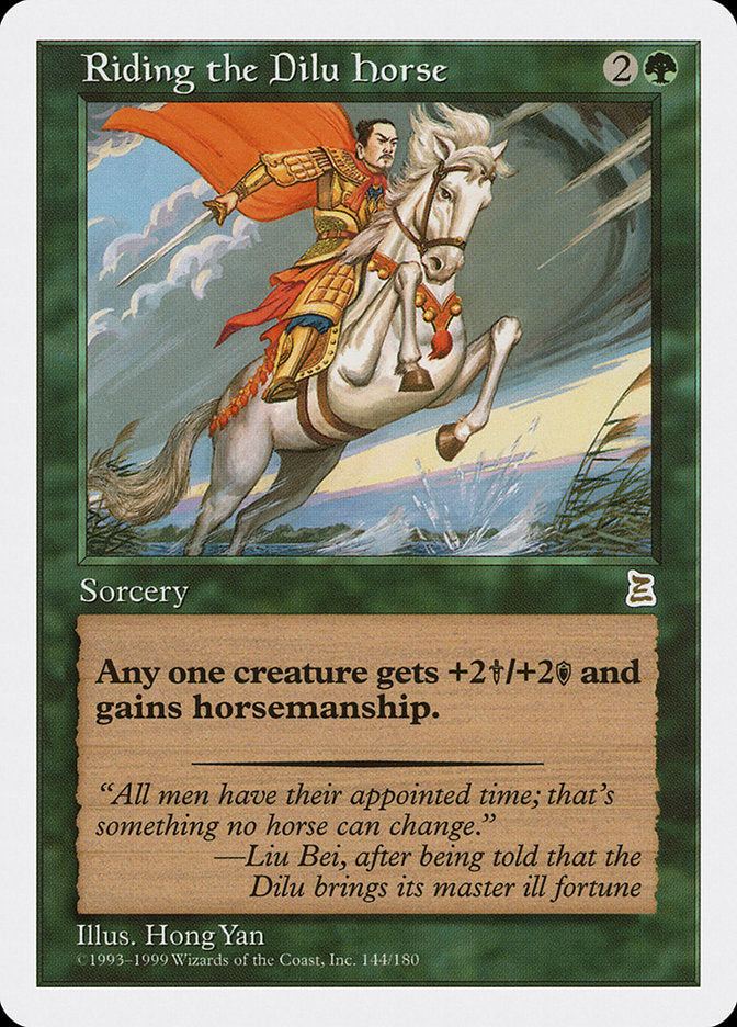 Riding the Dilu Horse [Portal Three Kingdoms] | Webway Games