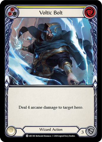 Voltic Bolt (Yellow) [ARC148] Unlimited Rainbow Foil