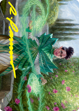 Kianne, Dean of Substance Art Card (Gold-Stamped Signature) [Strixhaven: School of Mages Art Series] | Webway Games