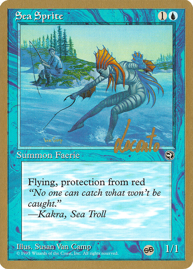 Sea Sprite (Michael Loconto) (SB) [Pro Tour Collector Set] | Webway Games