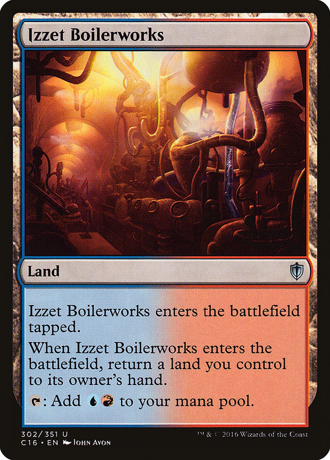 Izzet Boilerworks [Commander 2016] | Webway Games