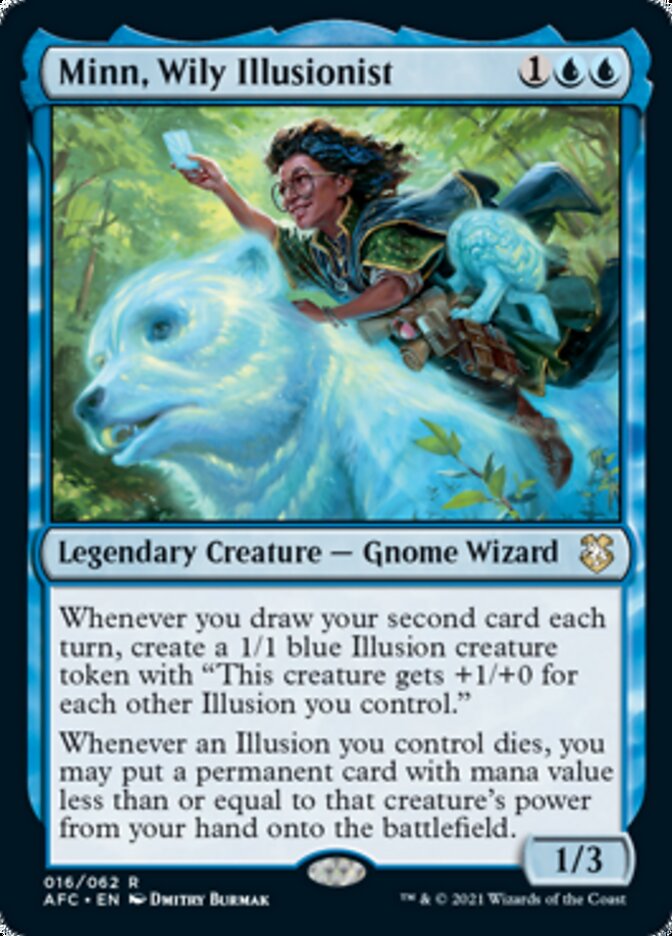 Minn, Wily Illusionist [Dungeons & Dragons: Adventures in the Forgotten Realms Commander] | Webway Games