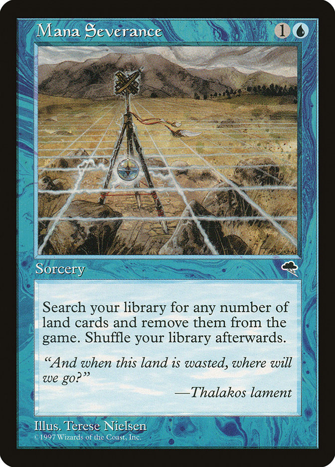 Mana Severance [Tempest] | Webway Games
