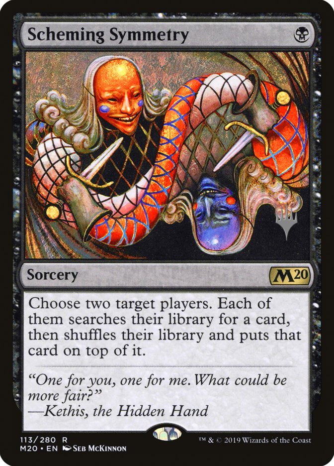 Scheming Symmetry (Promo Pack) [Core Set 2020 Promos] | Webway Games