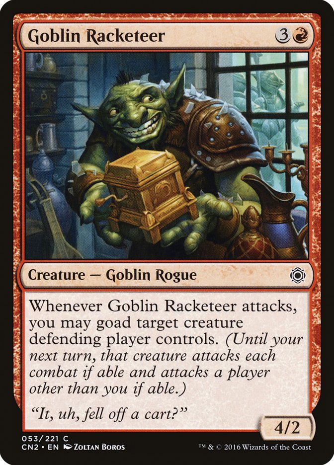 Goblin Racketeer [Conspiracy: Take the Crown] | Webway Games