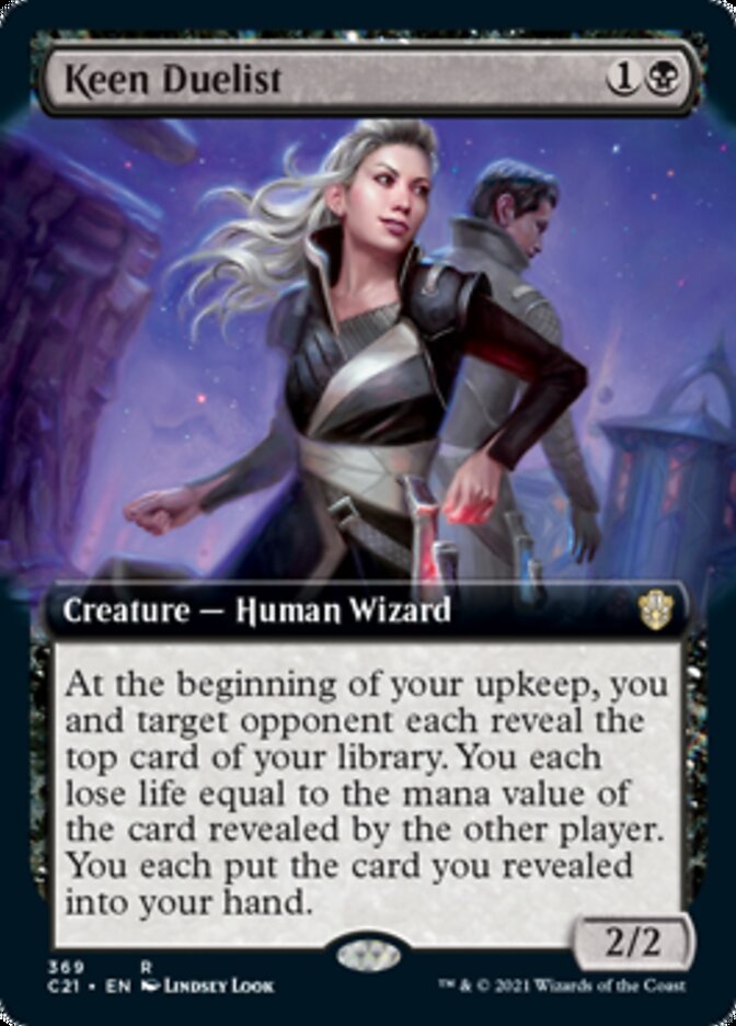 Keen Duelist (Extended) [Commander 2021] | Webway Games