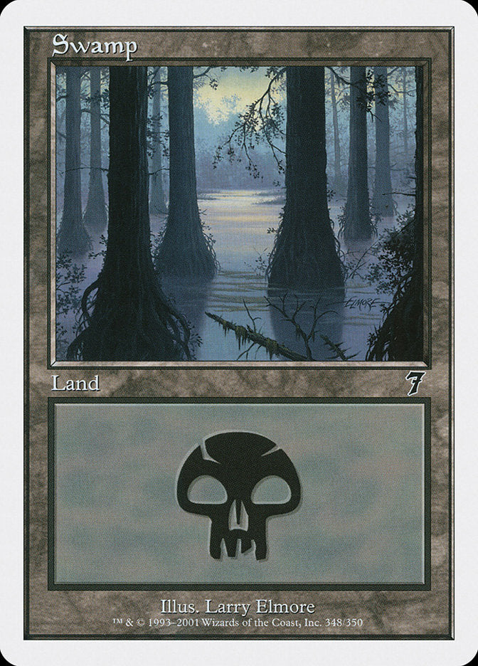Swamp (#348) [Seventh Edition] | Webway Games