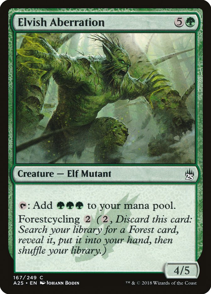 Elvish Aberration [Masters 25] | Webway Games