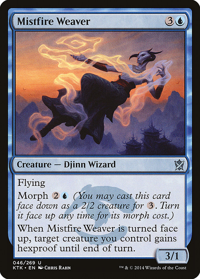 Mistfire Weaver [Khans of Tarkir] | Webway Games