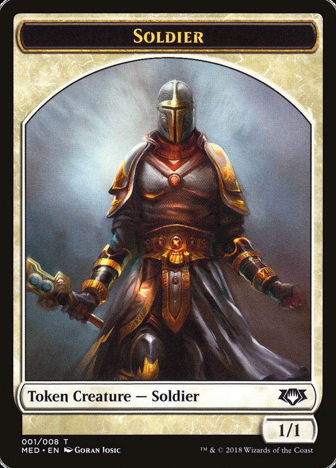 Soldier Token [Mythic Edition Tokens] | Webway Games