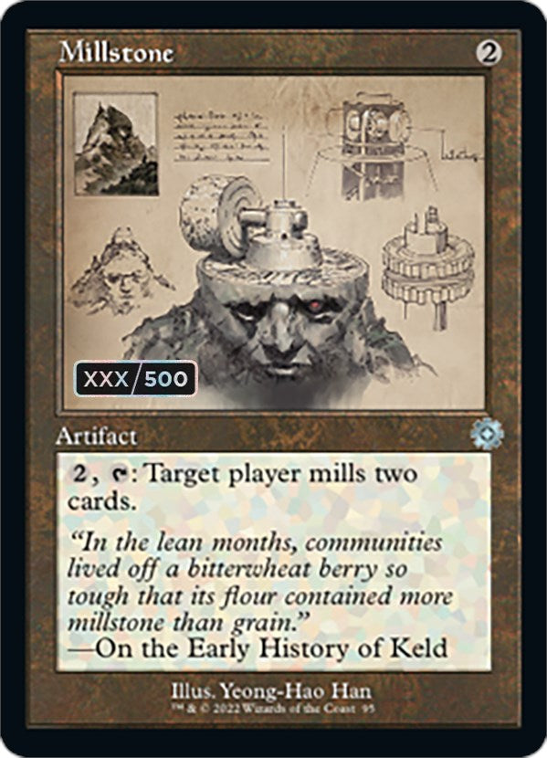 Millstone (Retro Schematic) (Serial Numbered) [The Brothers' War Retro Artifacts] | Webway Games