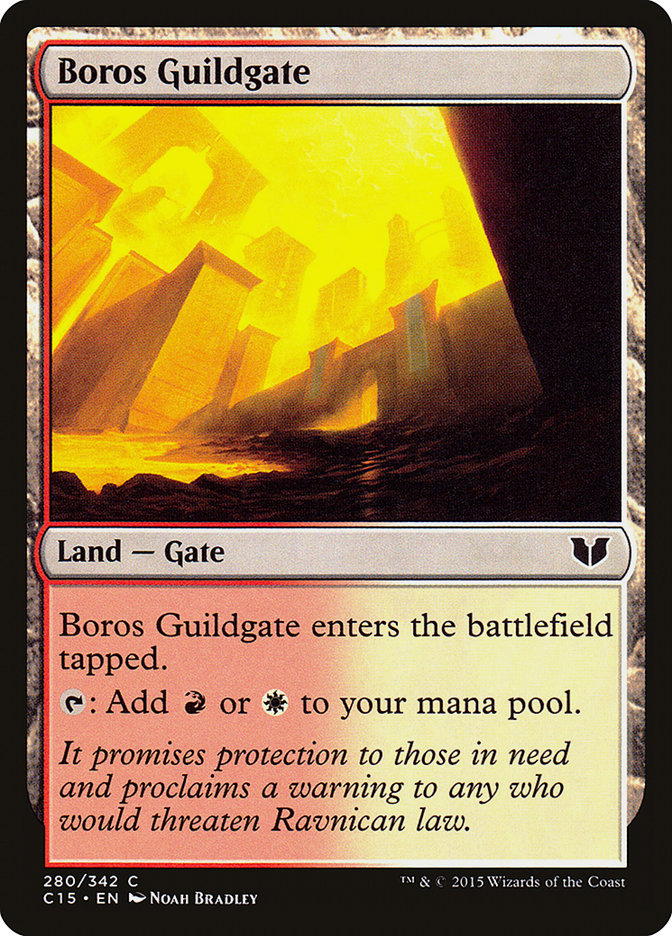 Boros Guildgate [Commander 2015] | Webway Games