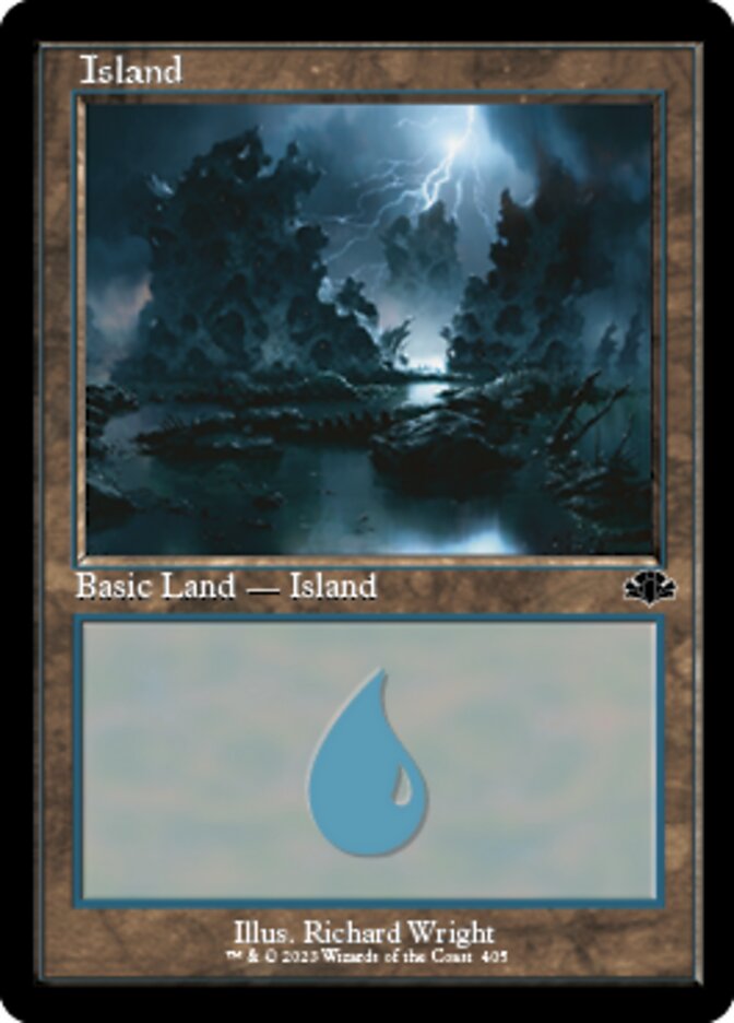 Island (405) (Retro) [Dominaria Remastered] | Webway Games