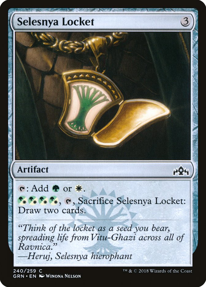 Selesnya Locket [Guilds of Ravnica] | Webway Games