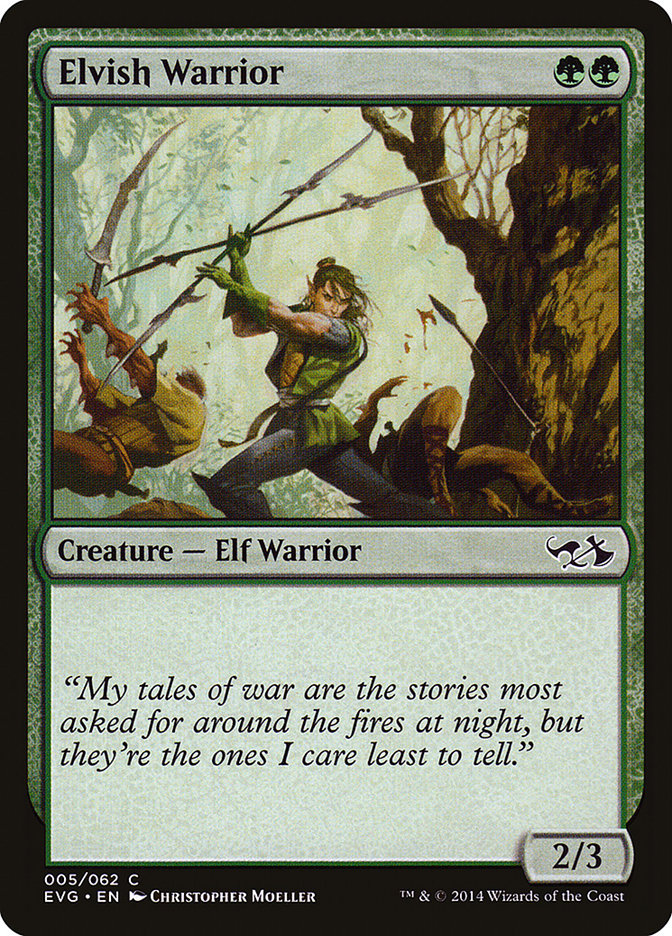 Elvish Warrior (Elves vs. Goblins) [Duel Decks Anthology] | Webway Games