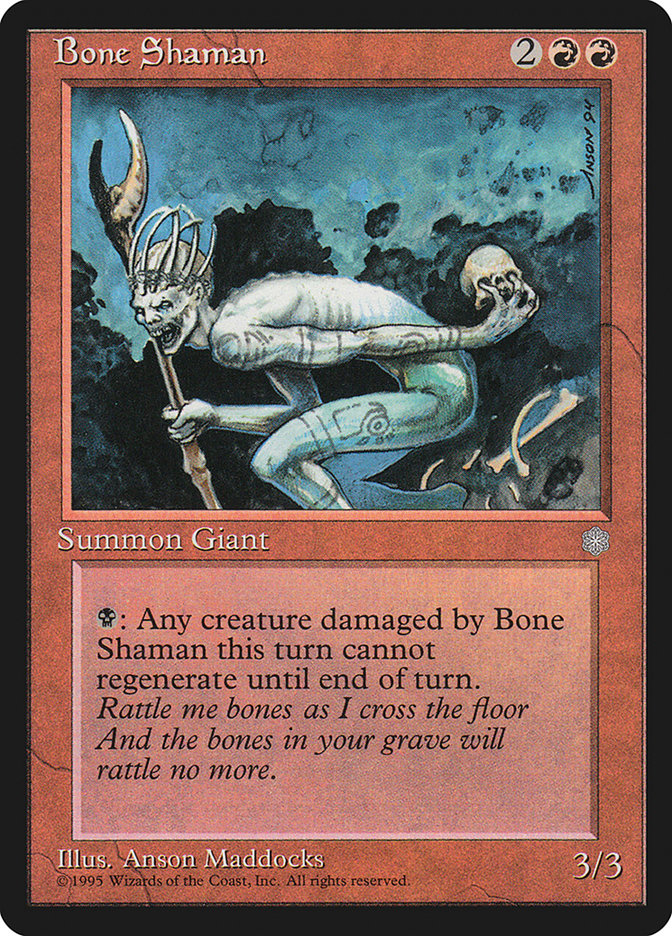 Bone Shaman [Ice Age] | Webway Games