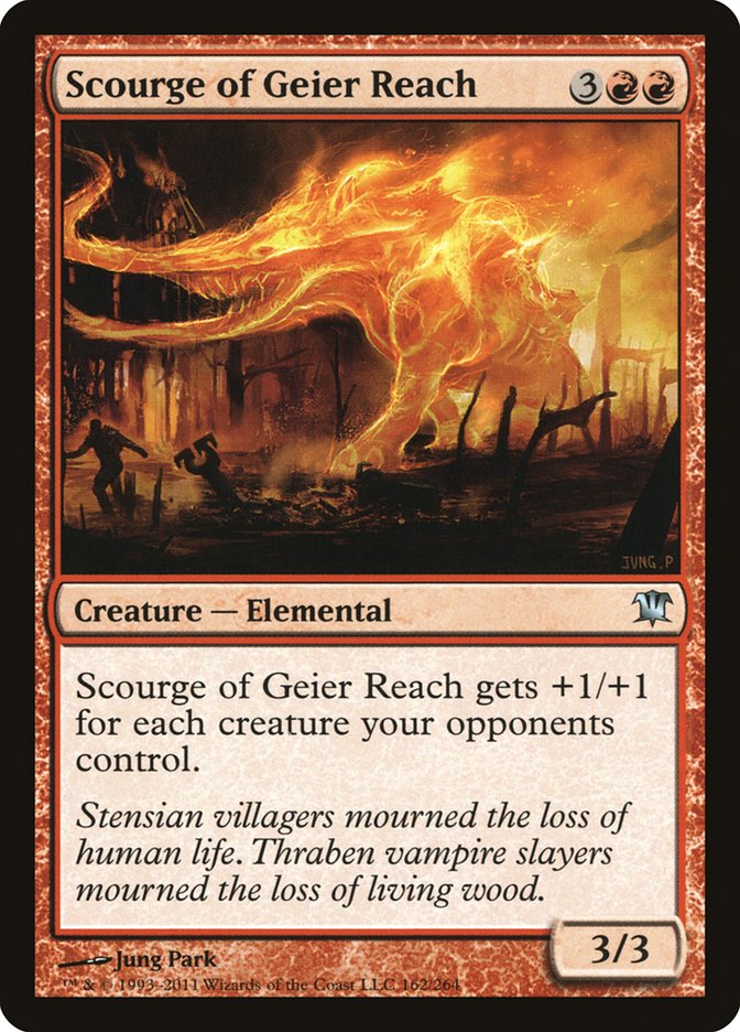Scourge of Geier Reach [Innistrad] | Webway Games