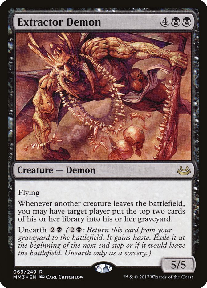 Extractor Demon [Modern Masters 2017] | Webway Games