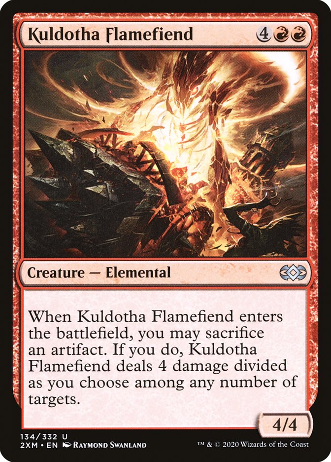 Kuldotha Flamefiend [Double Masters] | Webway Games