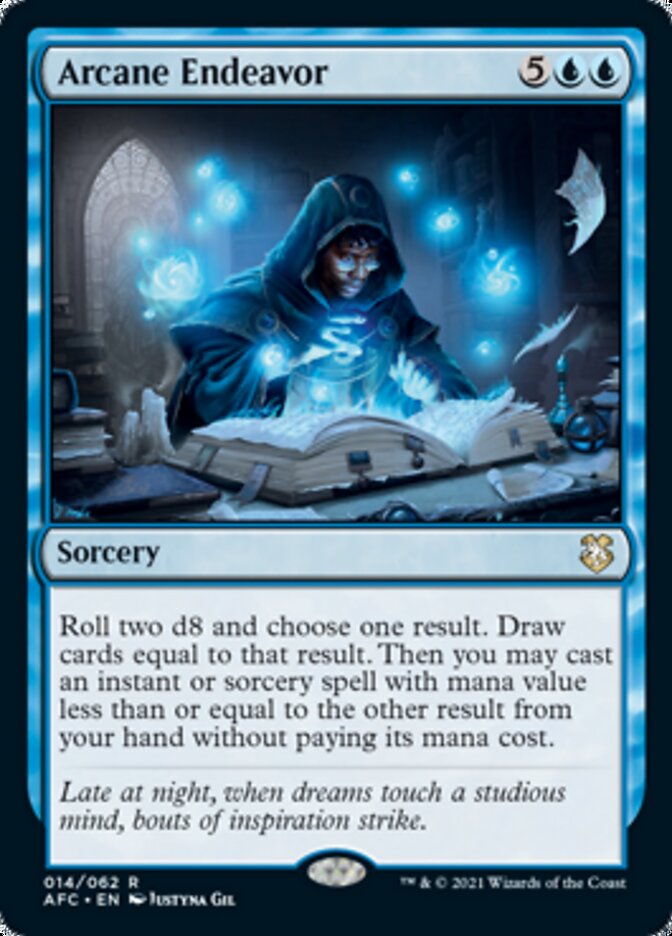 Arcane Endeavor [Dungeons & Dragons: Adventures in the Forgotten Realms Commander] | Webway Games