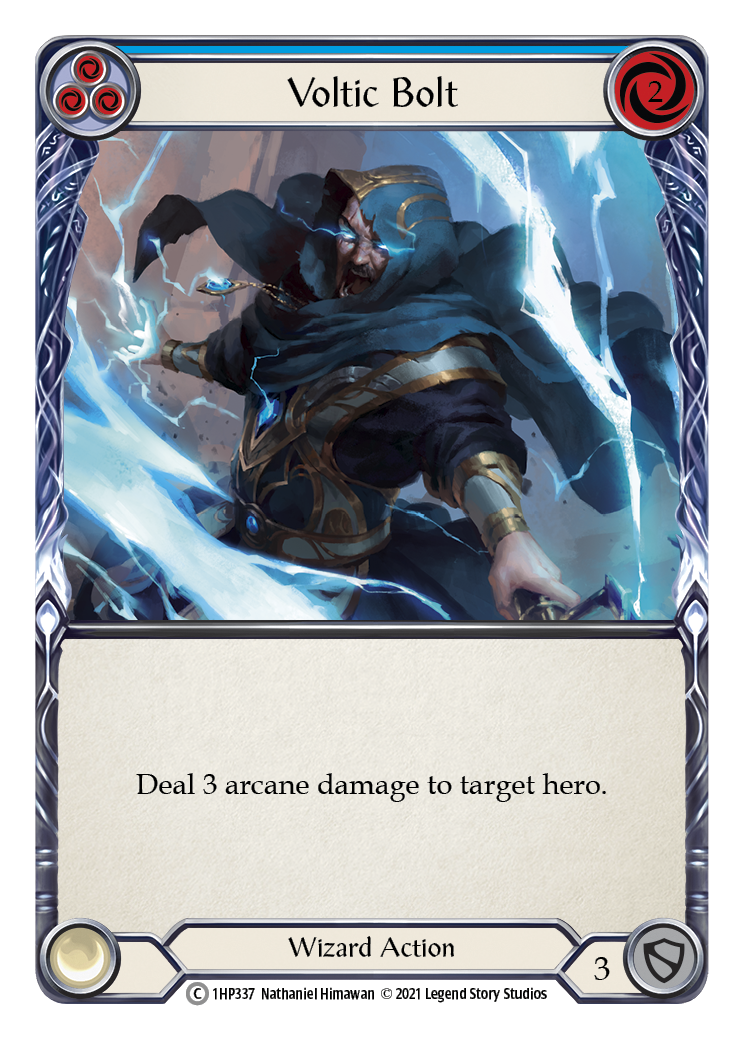 Voltic Bolt (Blue) [1HP337] | Webway Games
