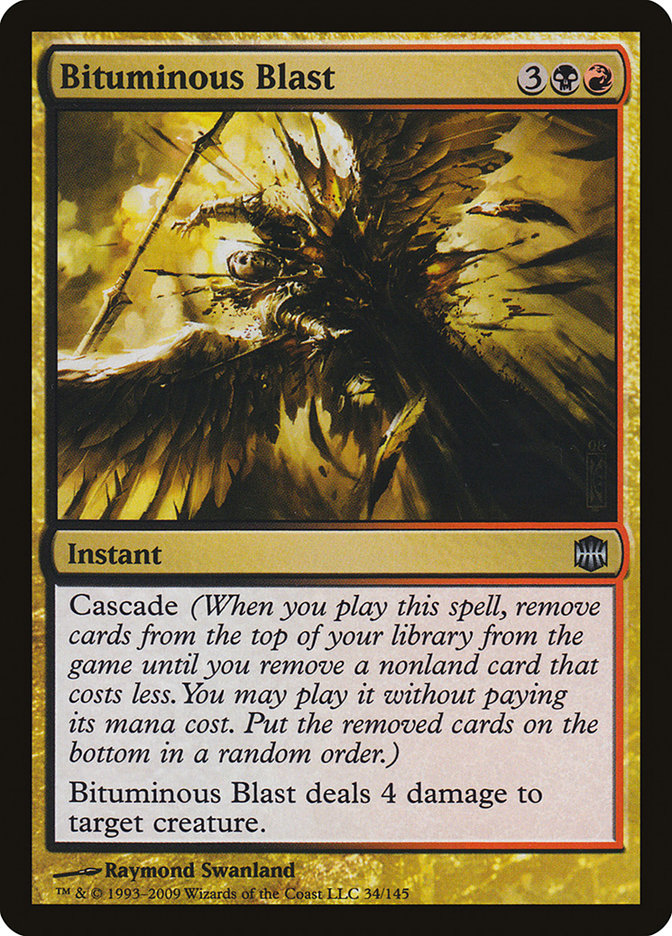 Bituminous Blast [Alara Reborn] | Webway Games