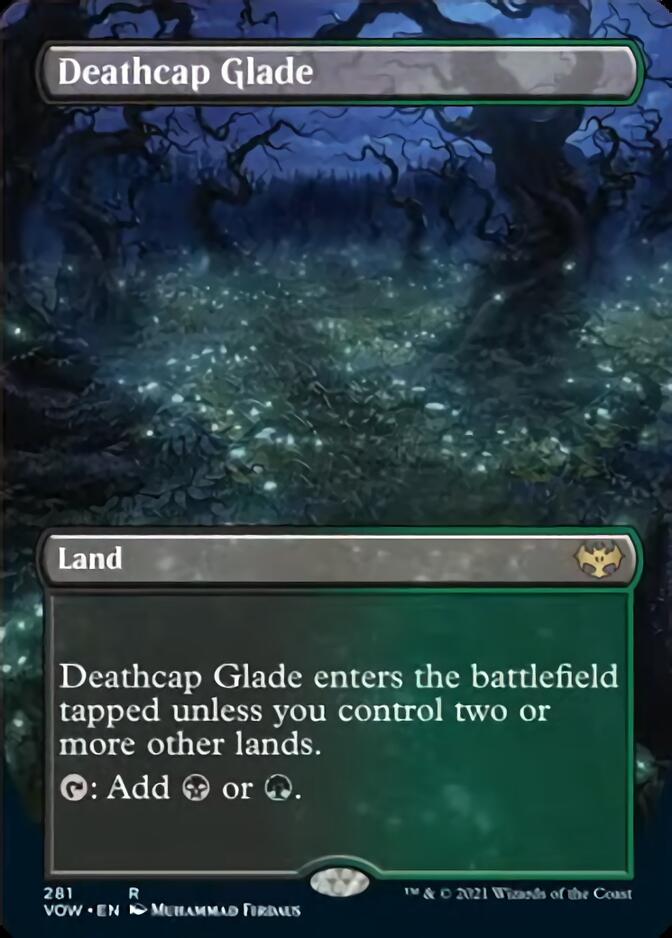 Deathcap Glade (Borderless) [Innistrad: Crimson Vow] | Webway Games