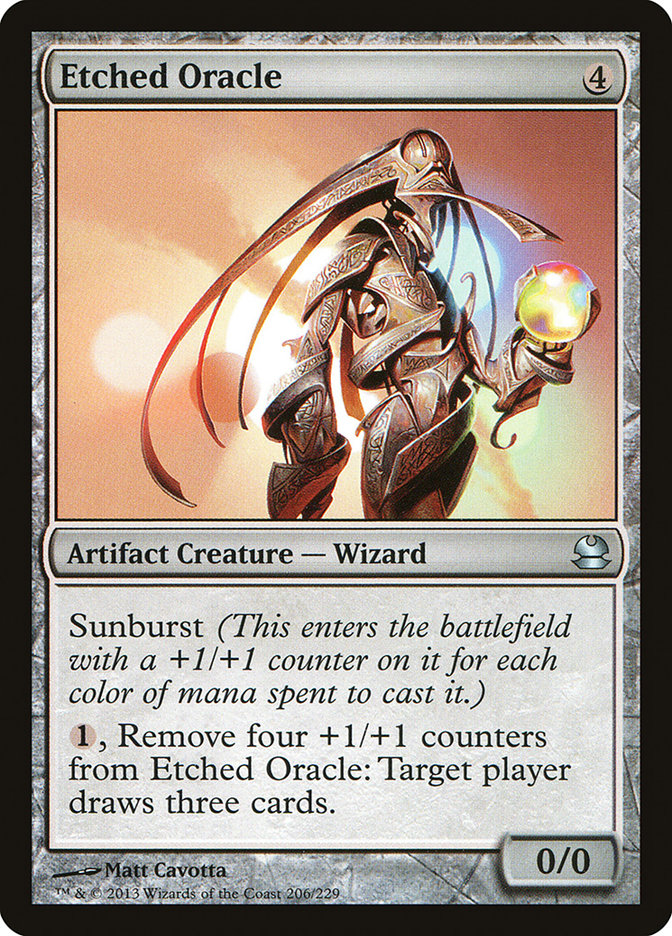 Etched Oracle [Modern Masters] | Webway Games