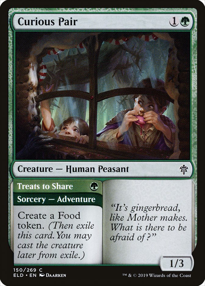 Curious Pair // Treats to Share [Throne of Eldraine] | Webway Games