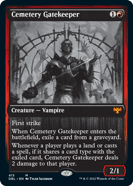 Cemetery Gatekeeper [Innistrad: Double Feature] | Webway Games