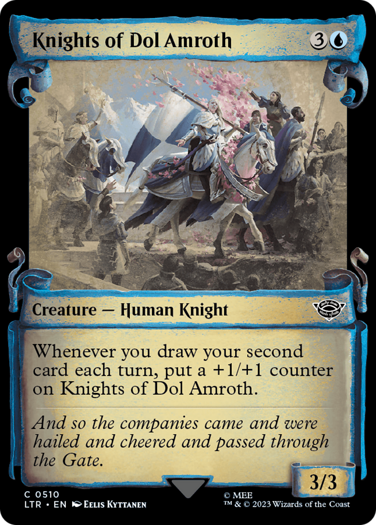Knights of Dol Amroth [The Lord of the Rings: Tales of Middle-Earth Showcase Scrolls] | Webway Games