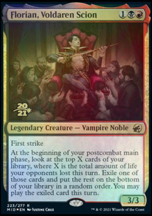 Florian, Voldaren Scion [Innistrad: Midnight Hunt Prerelease Promos] | Webway Games