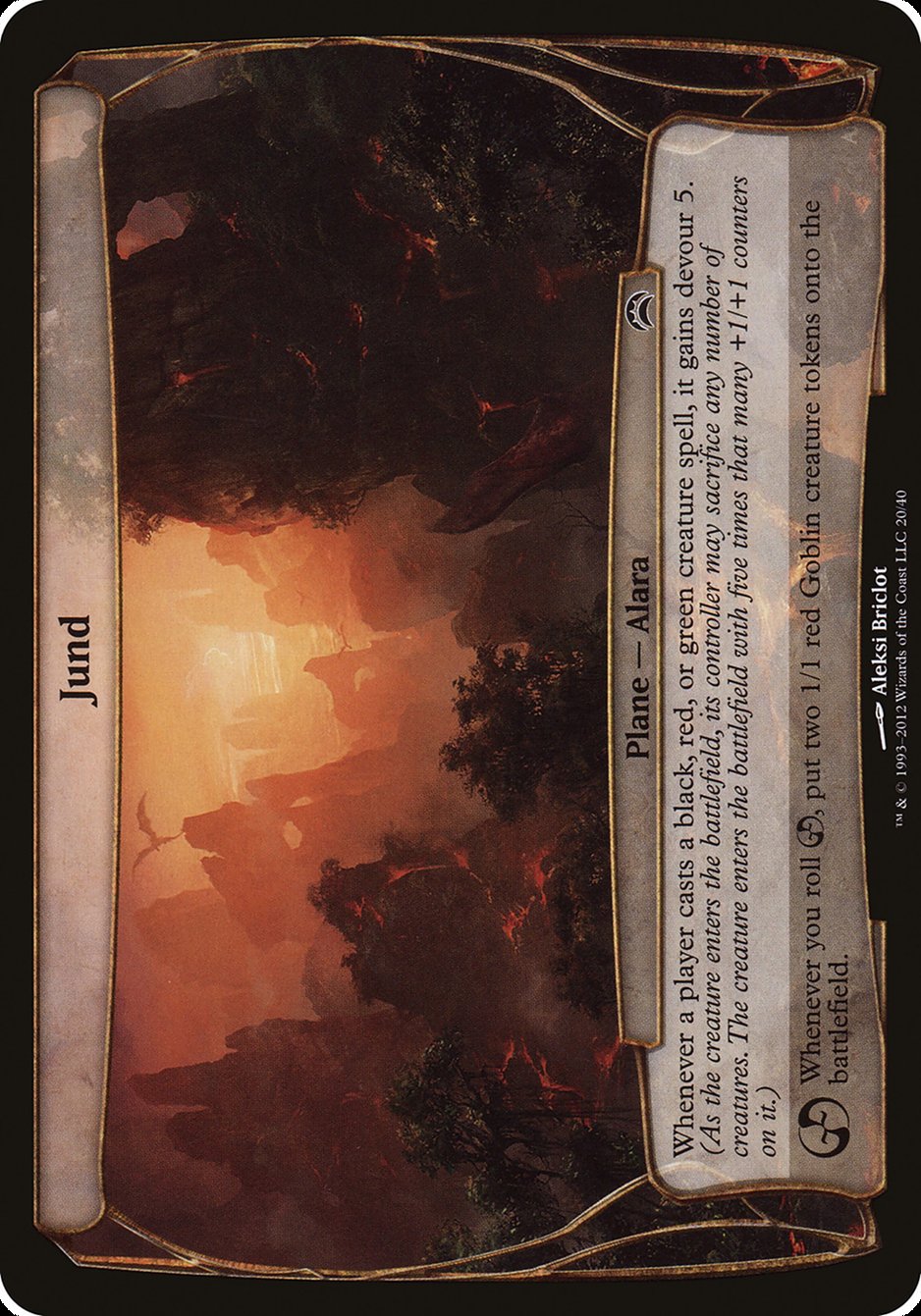 Jund [Planechase 2012 Planes] | Webway Games