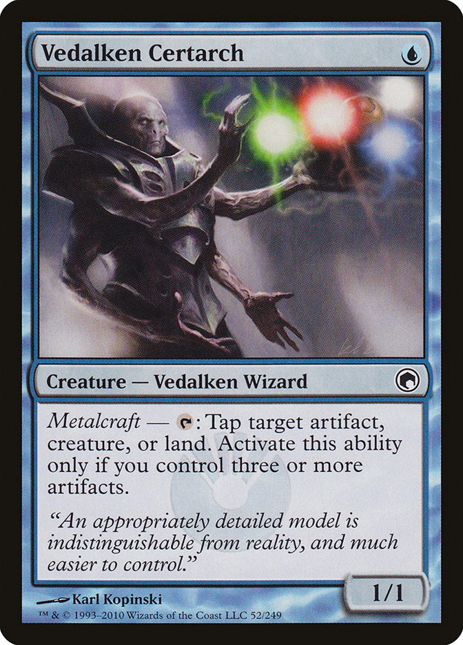 Vedalken Certarch [Scars of Mirrodin] | Webway Games