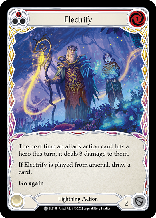 Electrify (Red) [ELE198] (Tales of Aria)  1st Edition Normal | Webway Games