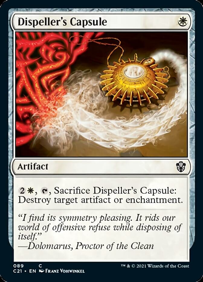 Dispeller's Capsule [Commander 2021] | Webway Games